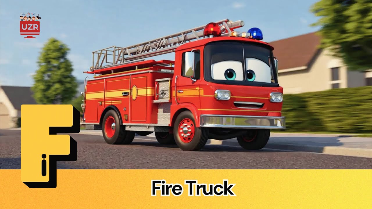 🎵 ABC of Vehicles: Fun Sound Song | From Airplane to Zeppelin | 