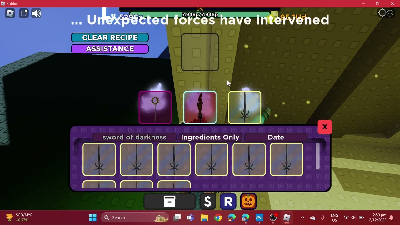 Crazy Illumina crafting secret in Shadovis RPG!