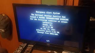 Barely Missed EAS + Severe Thunderstorm Warning EAS