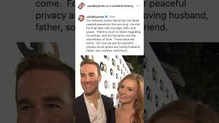 ‘Dawson's Creek' actor James Van Der Beek dead at 48