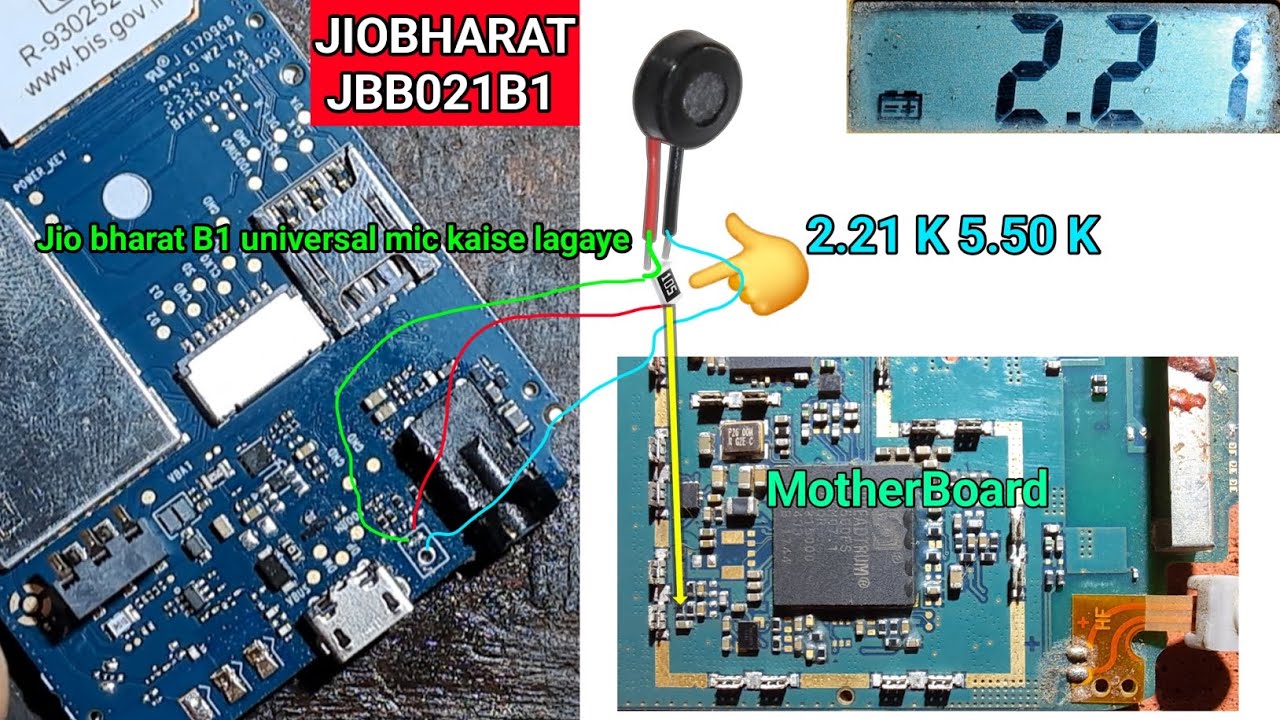 jio bharat b1 universal mic kaise lagaye | jio jbb021b1 mic universal mic kaise lagaye fix
