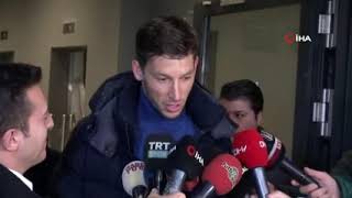 Holoskonun Maç Sonrası Türkçe Röportaj Yapması