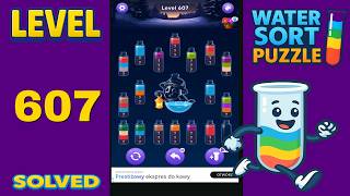 Details Water Sort – Level 607 | Walkthrough Solution Update