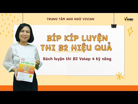 Video Bí kíp luyện thi B2 hiệu quả- Sách luyện thi B2 Vstep... - youtube