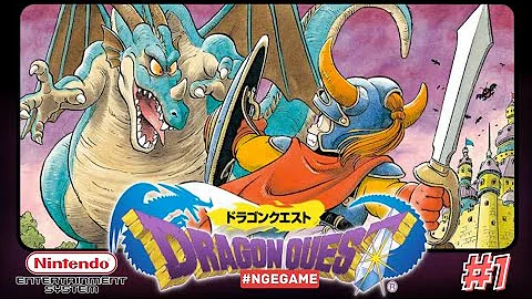 Dragon Warrior (NES) Walkthrough Part 1 - Tablet of Erdrick's | No Commentary