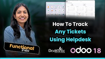 How To Track Any Tickets Using Helpdesk  In Odoo