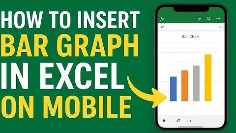 How to Insert Bar Chart in Excel on Mobile | How to add Bar Graph in Excel on Mobile | @FamiHow 