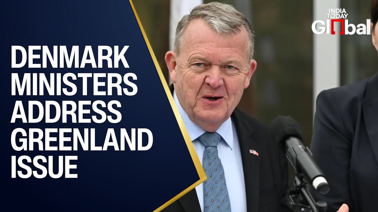 LIVE | Danish FM and UK Defence Secretary Brief Media on Greenland