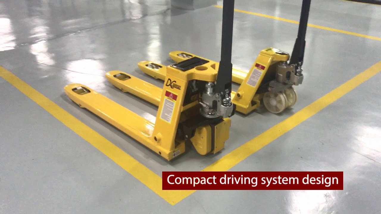 Introduction Video of PPT15-2 Semi-Powered pallet truck