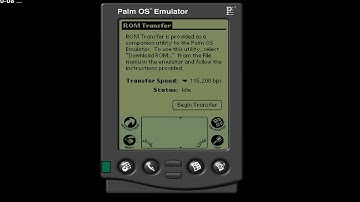 ROM Transfer prc WITH PALM OS EMULATOR RUNNING PRC ROMS & PSF SESSIONS PALMOS PALMTOP