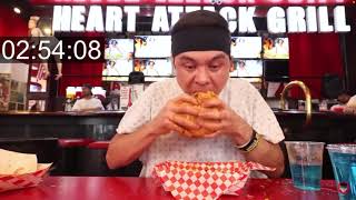 HC REACTION TO MATT STONIE Octuple Bypass Challenge @ Heart Attack Grill