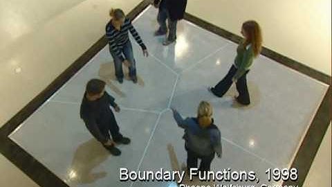 Boundary Functions (1998) by Scott Snibbe