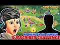Subscriber🥷:- Can you beat Amikin boss with no gear? 😳🔥 || Challenge in AMIKIM SURVIVAL