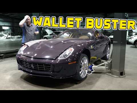 The Cost Of Parts On Hoovies Ferrari 599 Are INSANE 