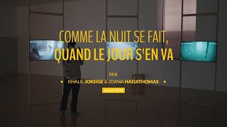 Biennale Dart Contemporain De Lyon Comme La Nuit Se Fait... De J. Hadjithomas Et K. Joreige