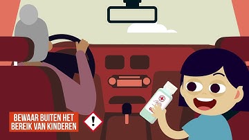 Handgel: lees het etiket