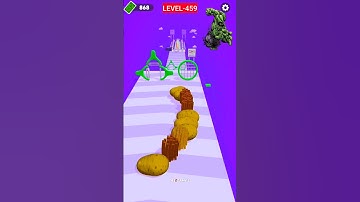 Potato Rush Fun Like Running Level-459 #fun #mobilegame #amogus #shortsfeed #crush #shorts