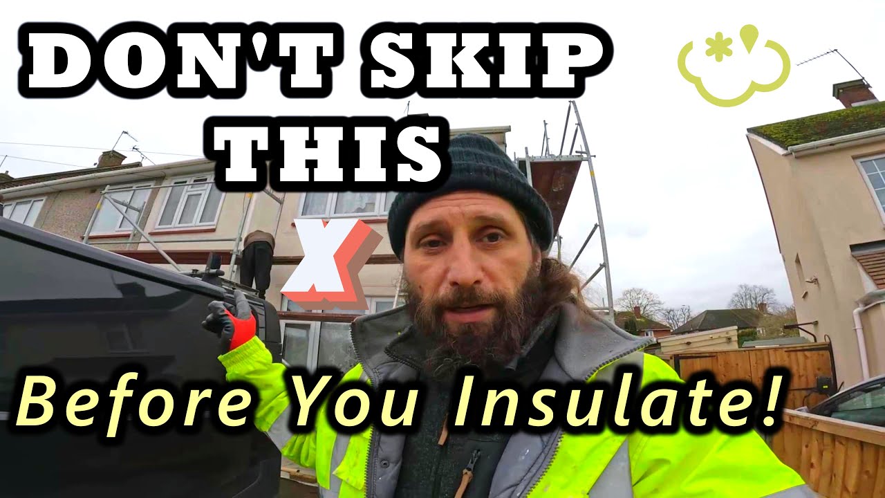 Стоп! Сделайте это, иначе ваша теплоизоляция выйдет из строя. Подготовка к установке теплоизоляци...