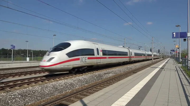 Trains at high speed around Europe. Very fast trains! Spain, Germany, Switzerland, and France!