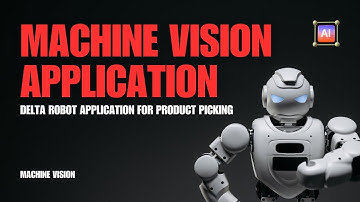 Machine Vision Application - Delta robot application for product picking