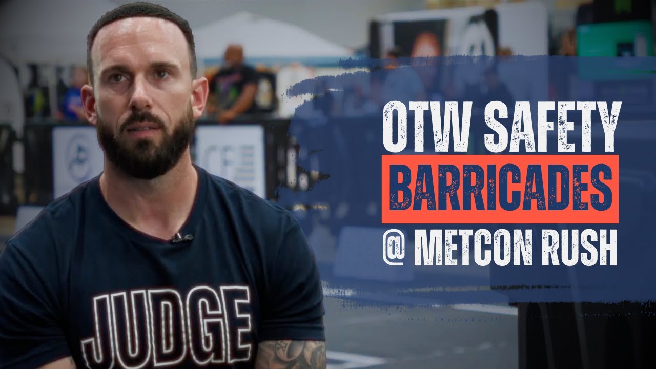 Metcon Rush Reviews OTW Safety Billboard Barricades for Crowd Control