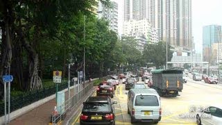 [Hong Kong Bus Ride] 九巴 3AD47 @ 270A 上水 - 尖東(麼地道) [全程行車影片]