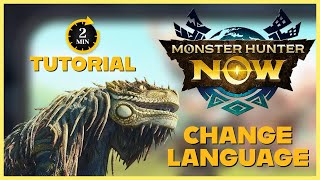 How to Change Language on Monster Hunter Now Now Game 2024? screenshot 2