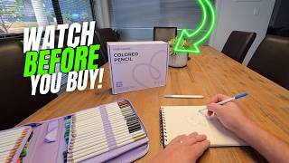 I Tested the Four Candies 120 Coloured Pencil Set screenshot 1