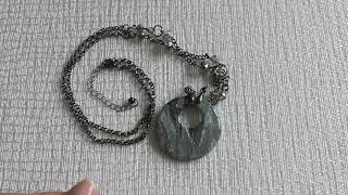 Kulatý Náhrdelník Na Dlouhém Řetízku