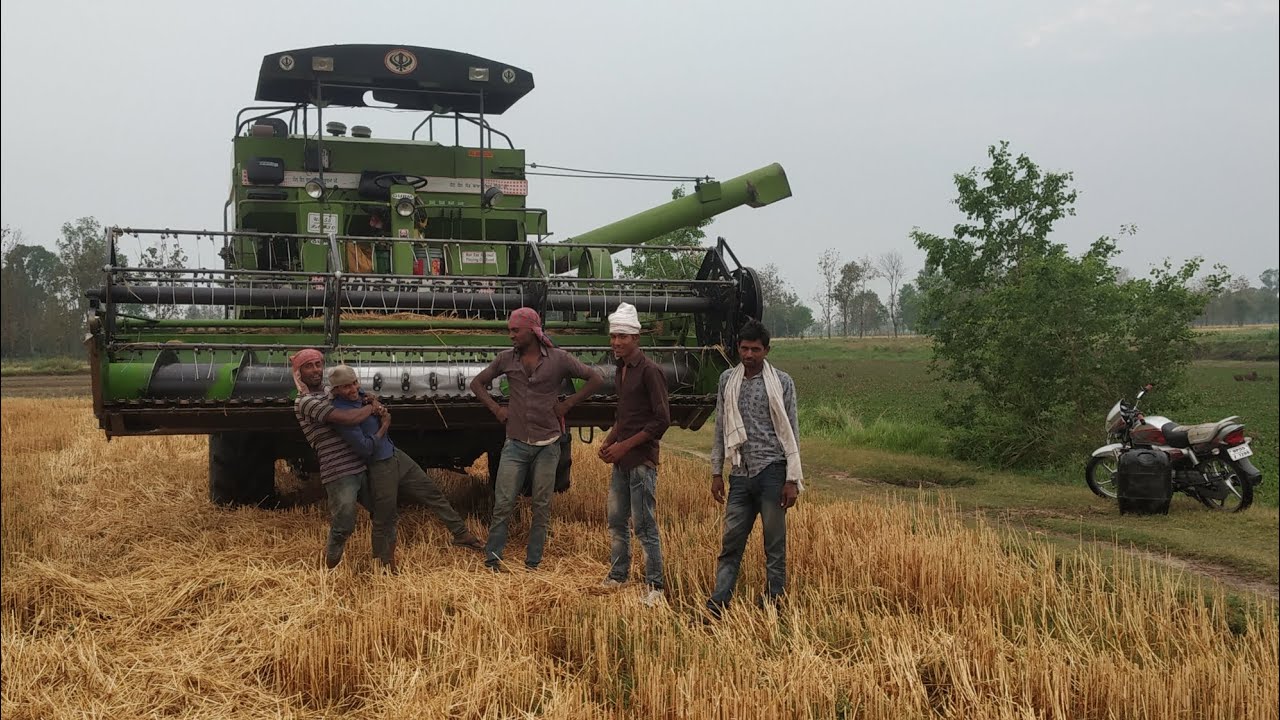 gurm 962 combine harvester by tabish khan 