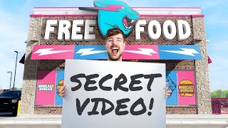 MrBeast Worlds Largest Burger (SECRET VIDEO!)