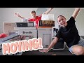 MY FIRST APARTMENT WITH MY FIANCE! | Moving Vlog!!