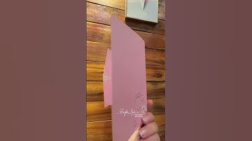 Mẫu thiệp hồng xinh yêu. Vừa lòng Dâu Rể, hợp ý Phụ huynh #wedding #thiepcuoidep #inthiepcuoi #thiep