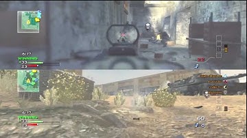 The best split screen player on COD MW3 Gameplay (PS3) Ep-9