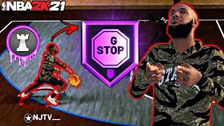 NBA 2K21 HALL OF FAME STOP AND GO BADGE AFTER PATCH 4 SECRET STOP AND GO SPEEDBOOST ANIMATION
