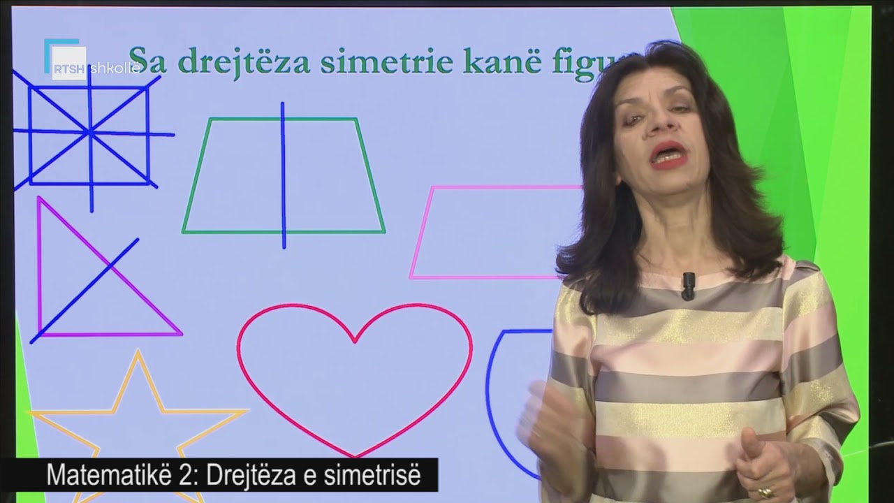 Matematikë 2 - Drejtëza e simetrisë