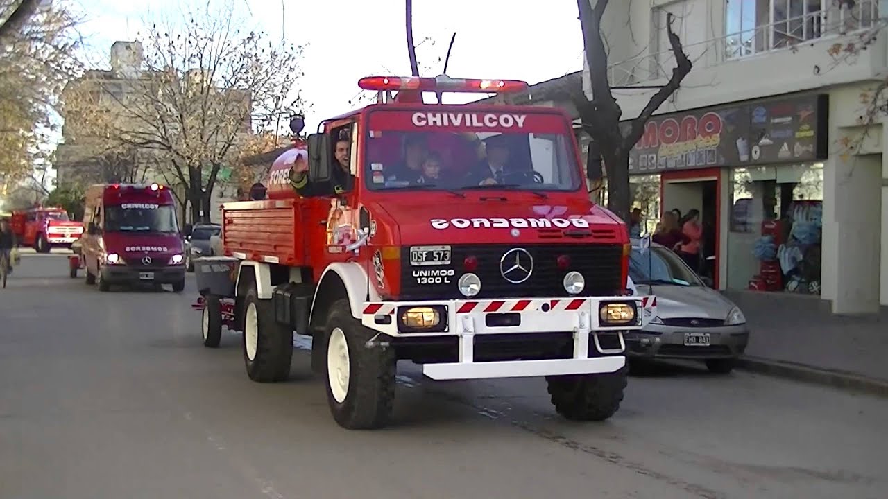 Desfile de Bomberos Voluntarios Chivilcoy