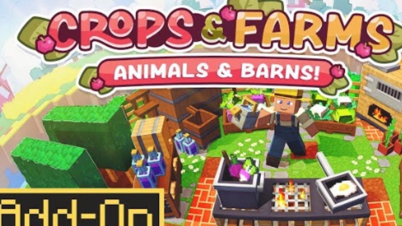 마인크래프트 crops farms addon 리뷰 링크는 설명란에