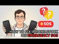 How to Fix iPhone Stuck on Emergency SOS