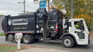 Casella Waste Mack Garbage Truck Packing Fall Recycling