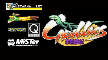 Cadillacs & Dinosaurs playthough - CPS 1.5 Public core on MiSTER FPGA.