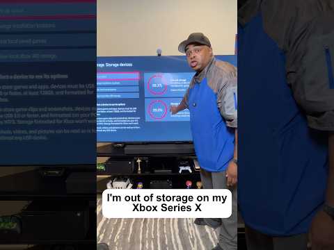 I’m out of Xbox Series X storage so I got the Seagate 4TB external SSD card!