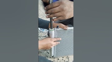 How to Make an AC Condenser Filter (DIY)#shorts #howto #shortsfeed #service #diy #vlog