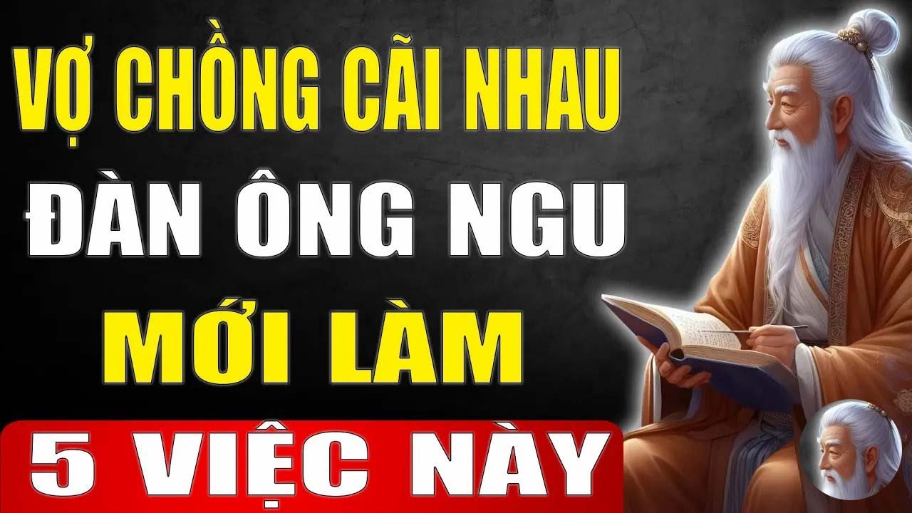 Vợ Chồng Cãi Nhau Đàn ÔNG Khôn Sẽ Không Bao giờ Làm 5 Điều Này