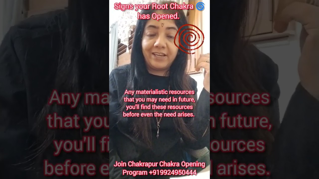 Signs your Root Chakra 🌀 is Open 