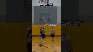 CONTESTED SHOTS ONLY basketball challenge! Pt. 2 #shorts