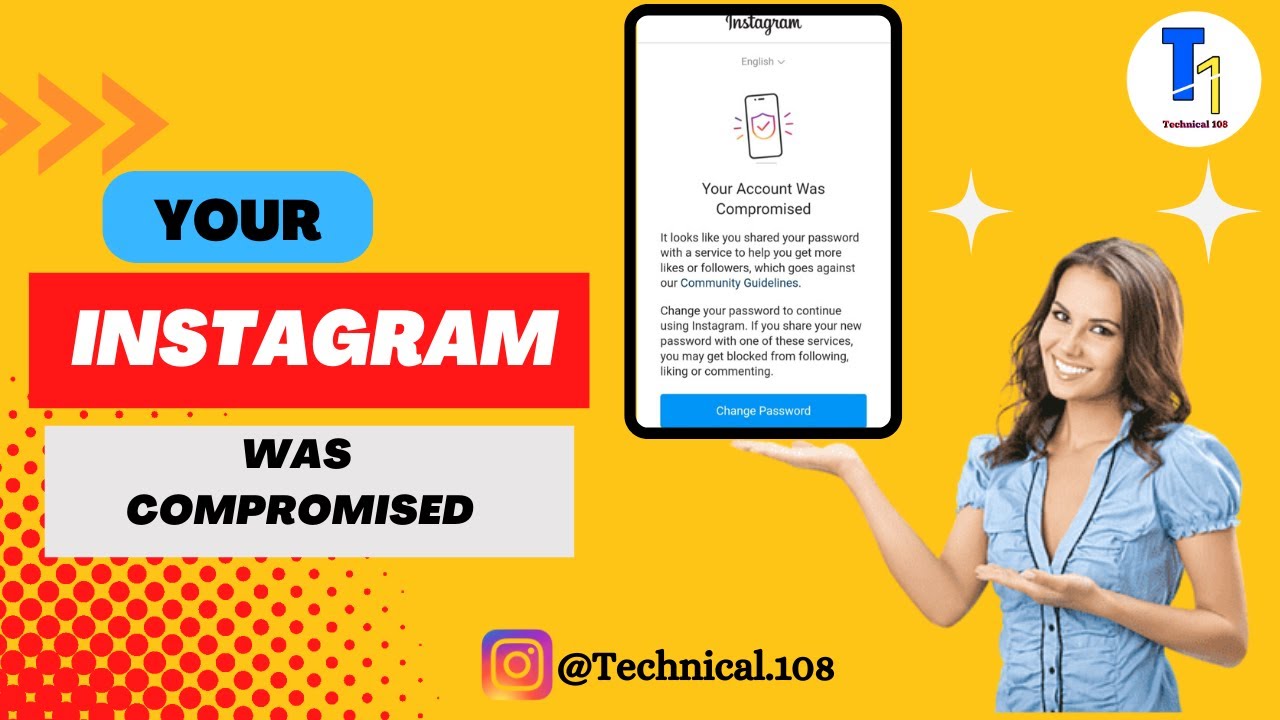 Instagram Account Compromised Problem  Fix | Get Back Instagram Account | Technical 108 | 2026