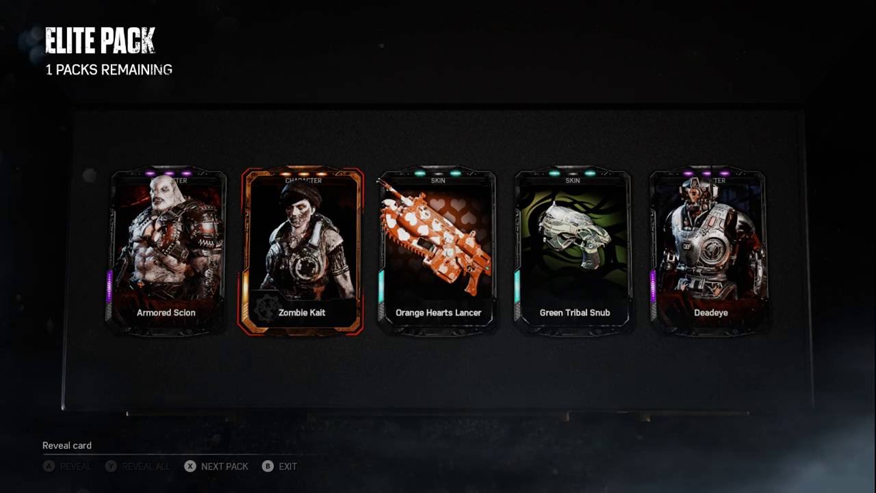 Gears of War 4 - ELITE PACK OPENING BUNDLE! BEST PACK YET LEGENDARY and EPIC PULLS!