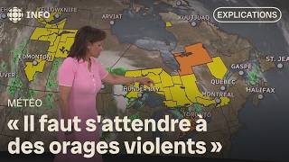 Canada weather forecast as heat wave looms