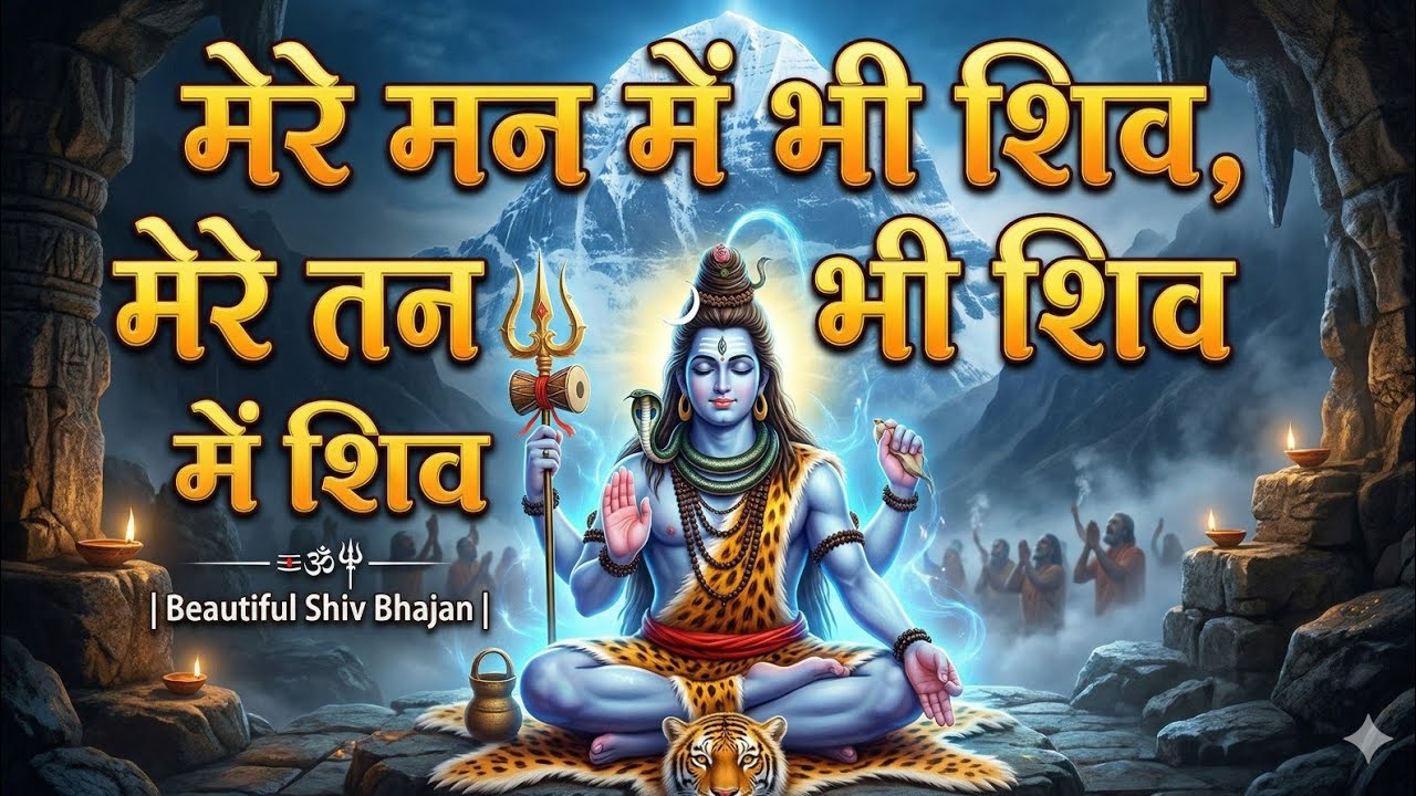 मेरे मन में भी शिव मेरे तन में भी शिव | Shiv Naam Bhajan | Shiva Bhakti Song | Shiv Dhun | शिव भजन